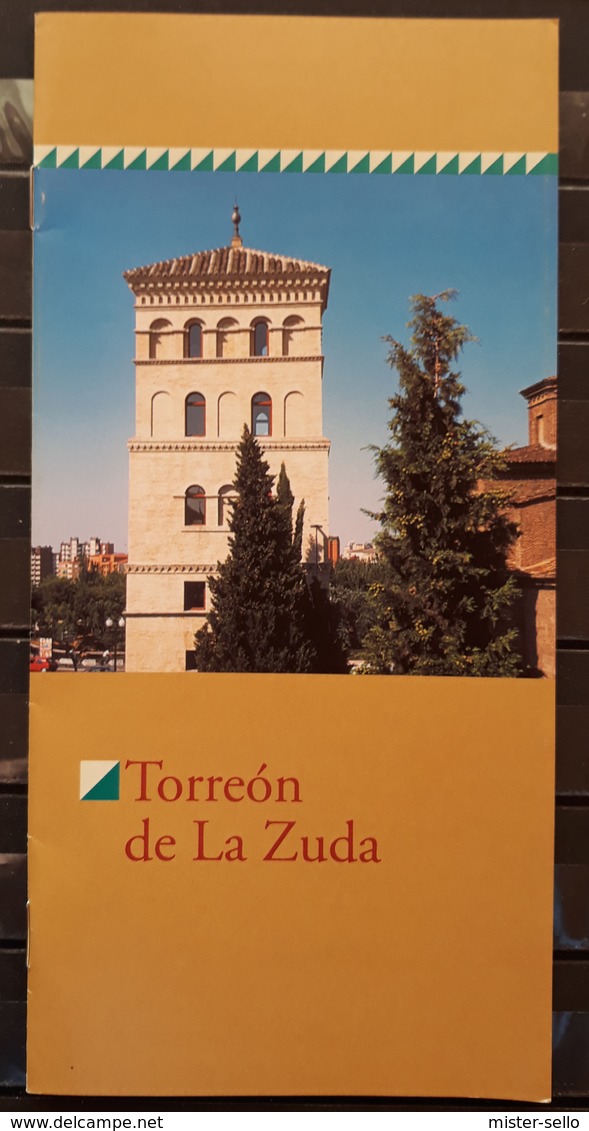 FOLLETO TURISTICO TORREÓN DE LA ZUDA DE ZARAGOZA. - Cuadernillos Turísticos