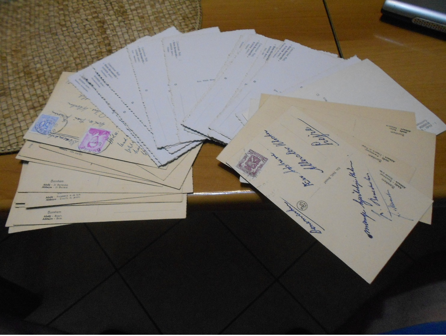 Bornem : Cisterciënser Abdij ' Sinte Bernaerdts '   LOT    OF  37   OLD     POSTCARDS - Bornem