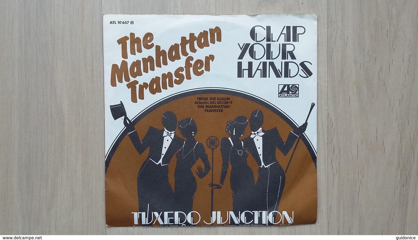 Manhattan Transfer - Clap Your Hands - Vinyl-Single - Disco, Pop