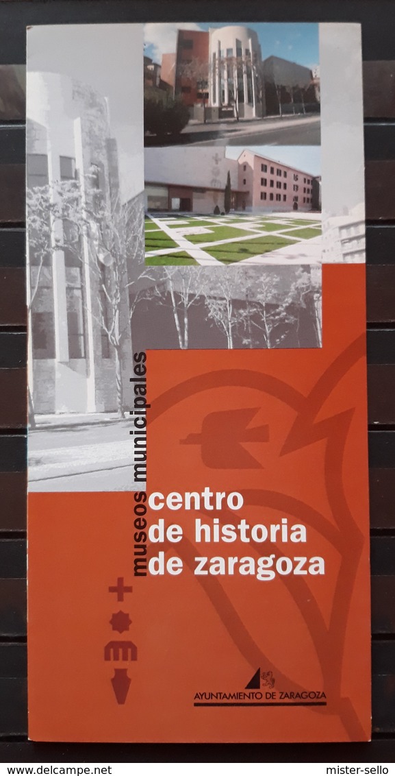 FOLLETO TURISTICO CENTRO DE HISTORIA DE ZARAGOZA. - Cuadernillos Turísticos