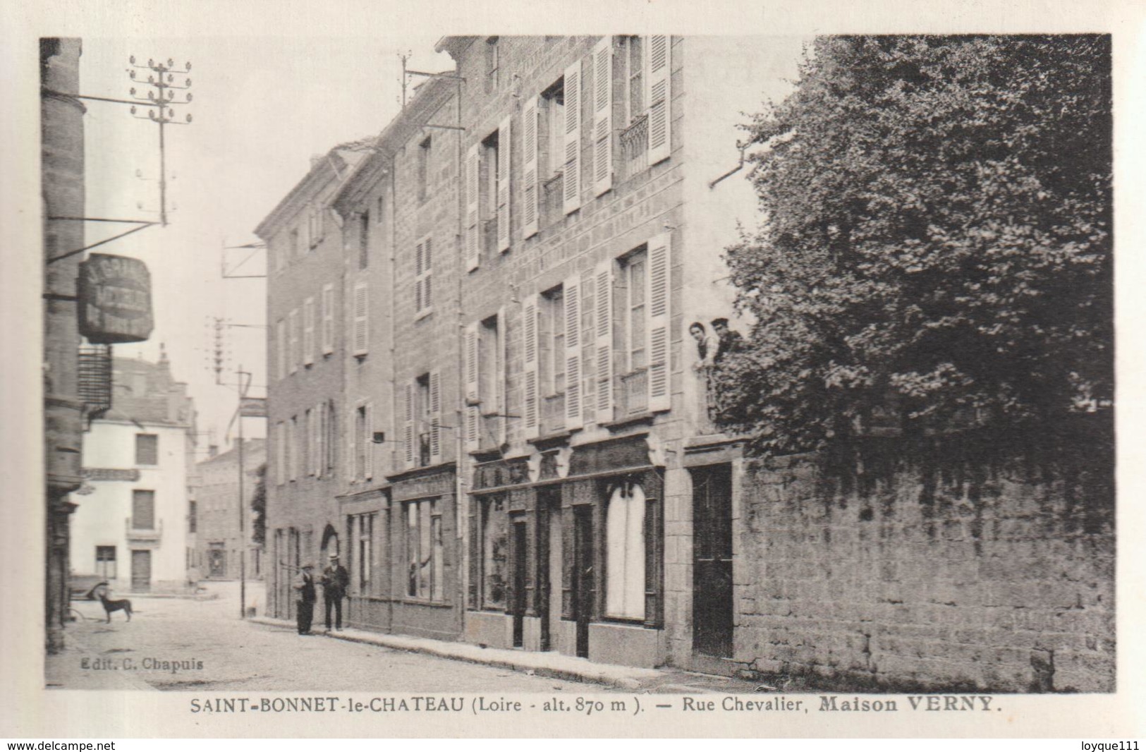 Saint-bonnet-le-chateau - Rue Chevalier, Maison Verny - Sonstige & Ohne Zuordnung