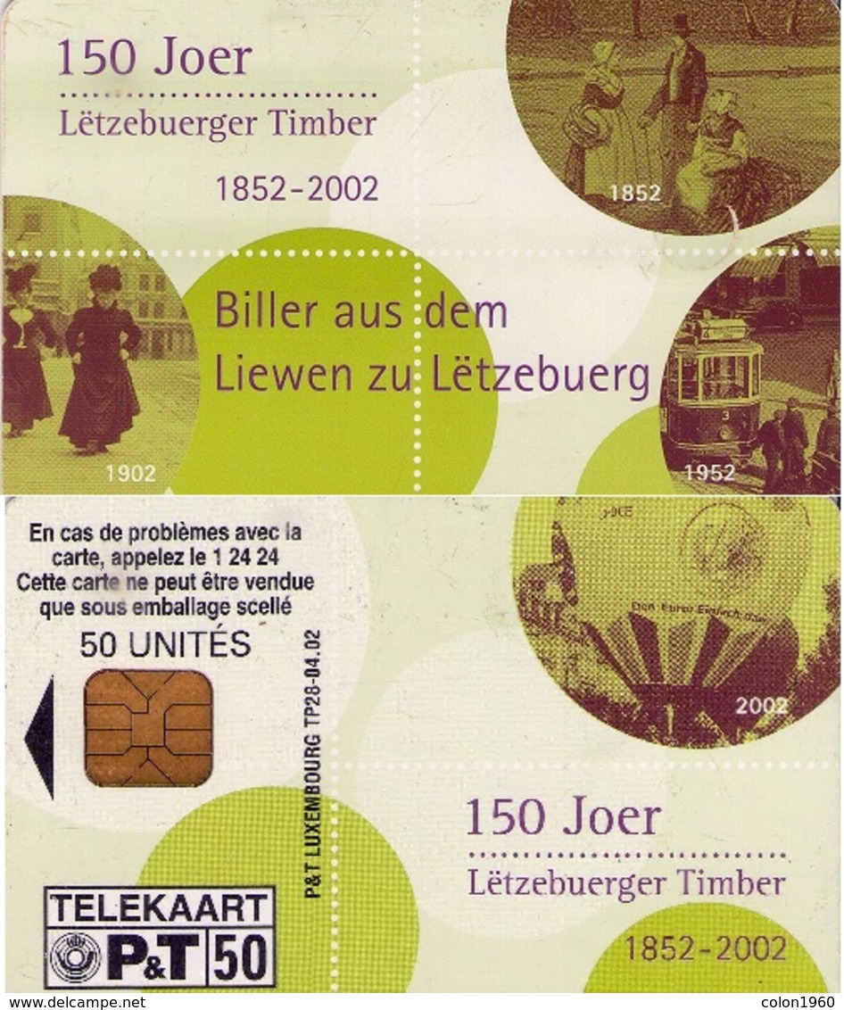 TARJETA TELEFONICA DE LUXEMBURGO. TP28 (031) - Luxemburgo