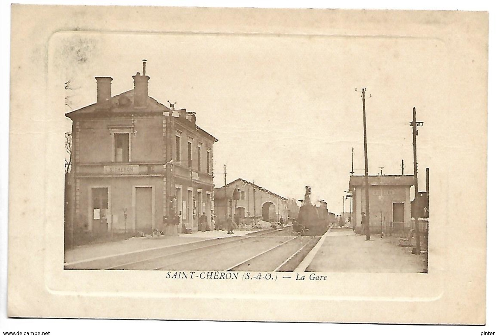 SAINT CHERON - La Gare - Train - Saint Cheron