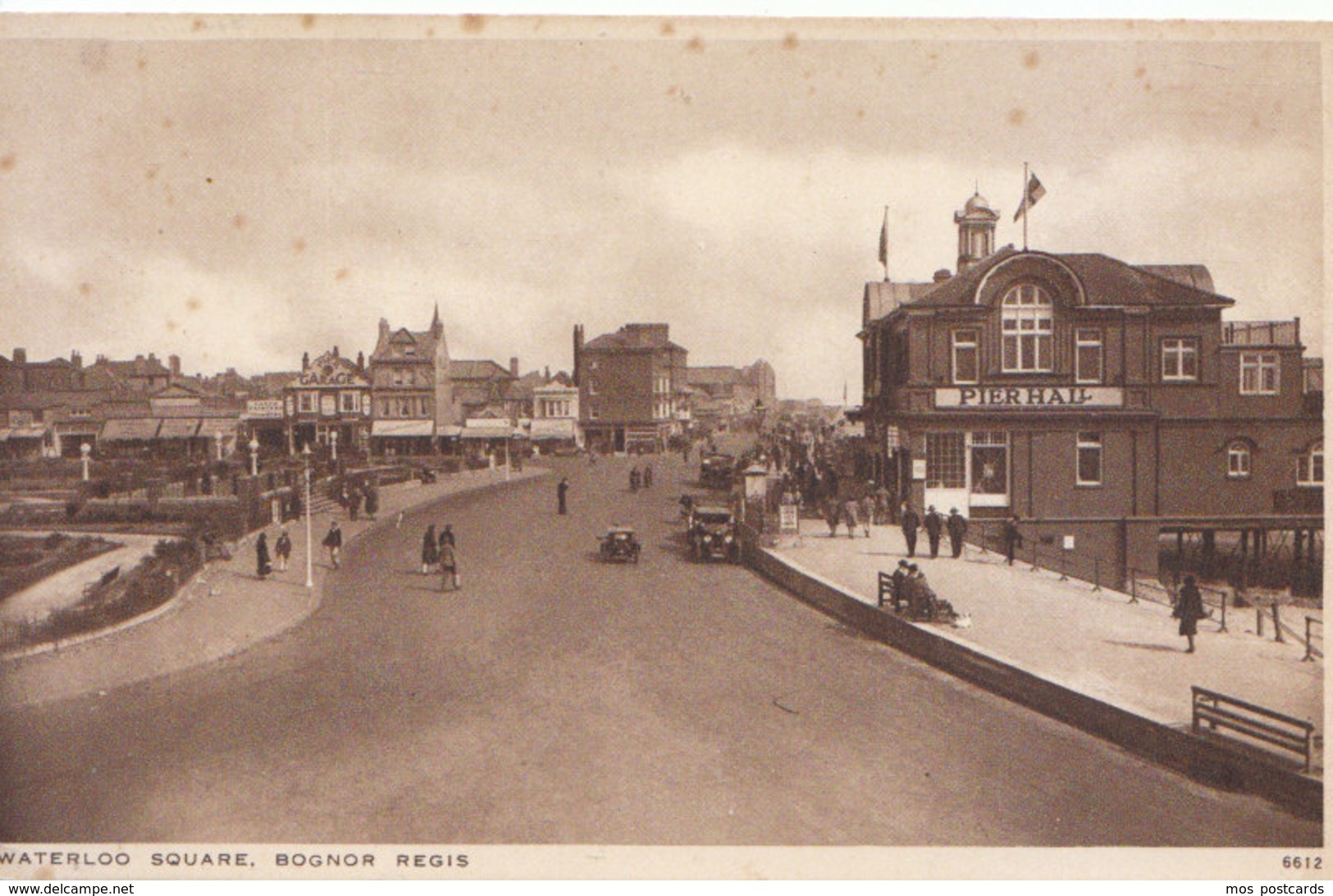 Sussex Postcard - Waterloo Square - Bognor Regis - Ref ND913 - Bognor Regis