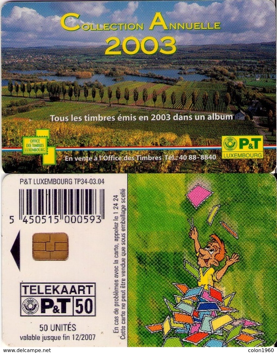 TARJETA TELEFONICA DE LUXEMBURGO. TP34 (065) - Luxemburgo