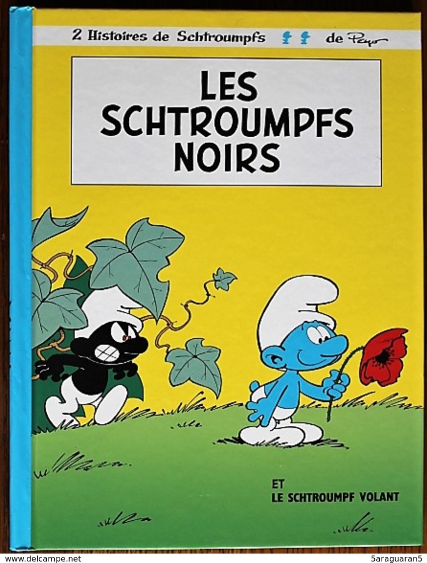 BD LES SCHTROUMPFS - 1 - Les Schtroumpfs Noirs - Rééd. Mini 2008 - Schtroumpfs, Les