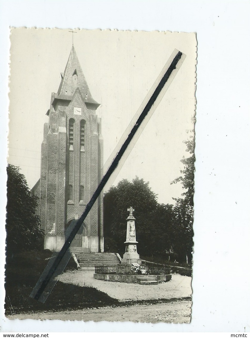 CPSM -  Gentelles - (Somme) -  L'Eglise - Autres & Non Classés