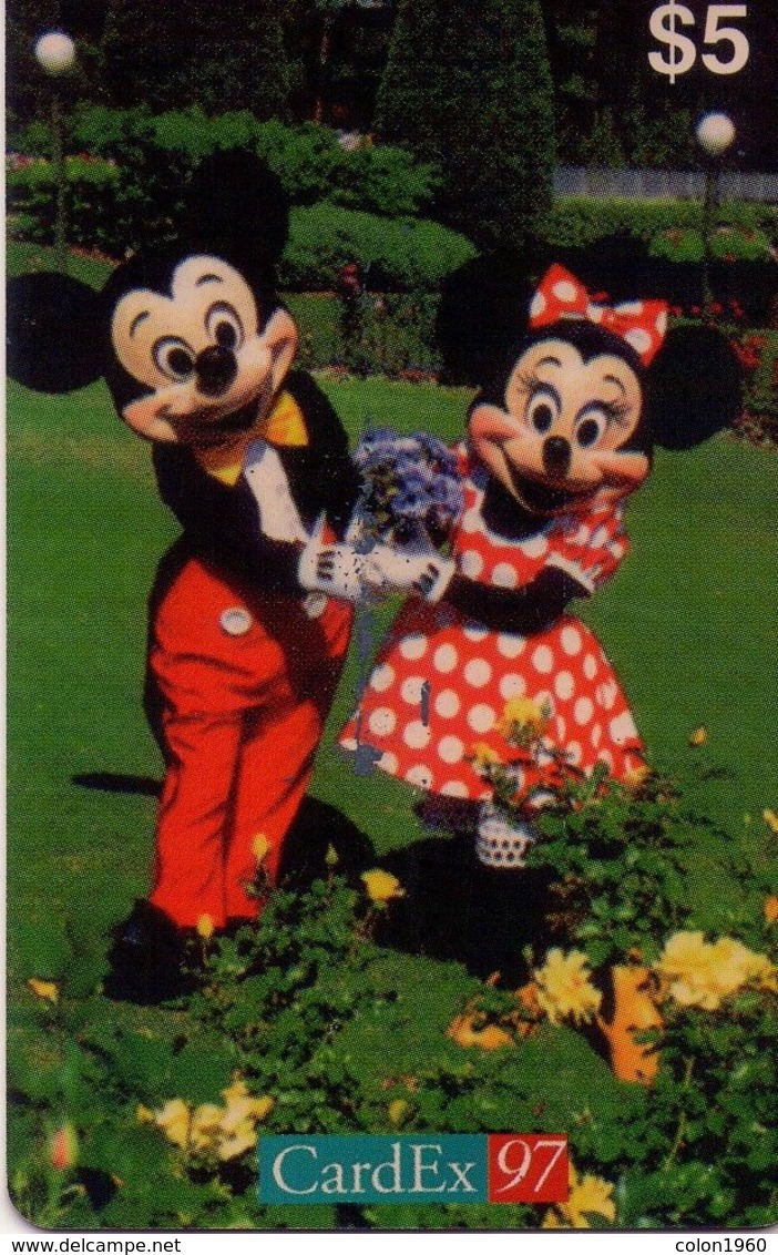 NORUEGA. DISNEY. Swap Shop Norway, Disney - CardEx 97 Brussels. 1997-01. NO-PP-EXPO-1. (040) - Disney