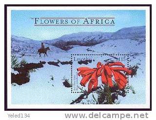 LESOTHO  1240 MINT NEVER HINGED SOUVENIR SHEET OF FLOWERS - ORCHIDS   #  430-5   ( - Autres & Non Classés