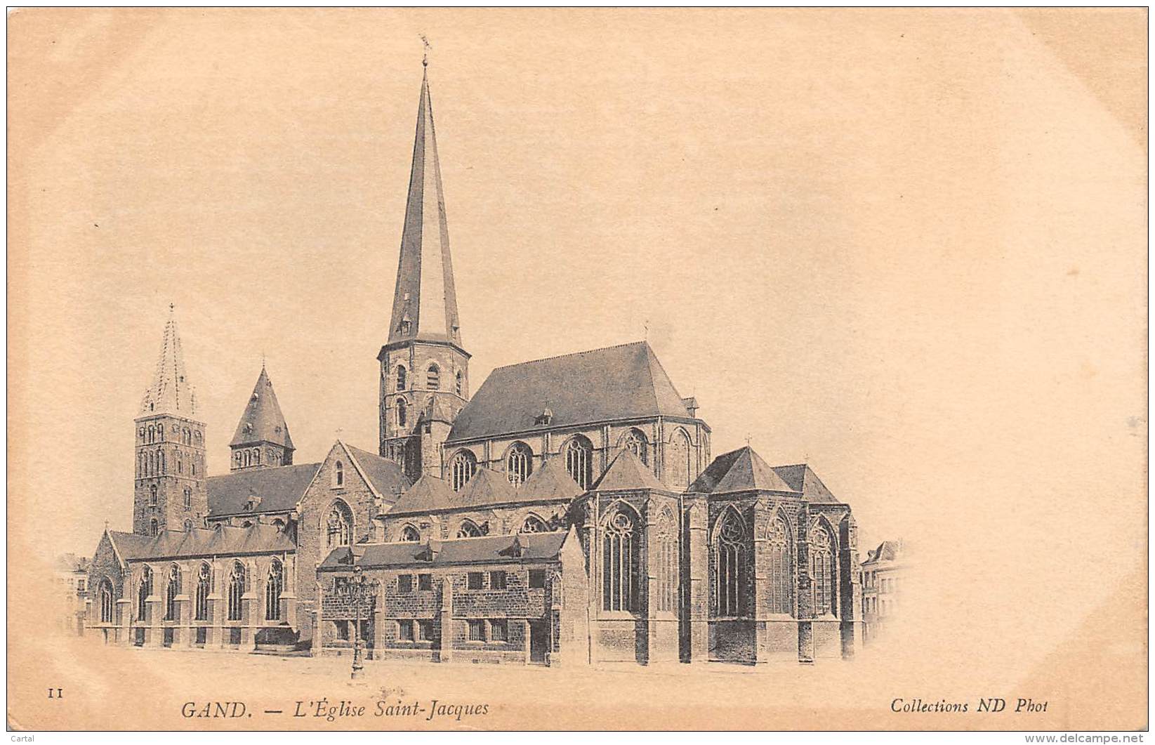 GAND - L'Eglise Saint-Jacques - Gent