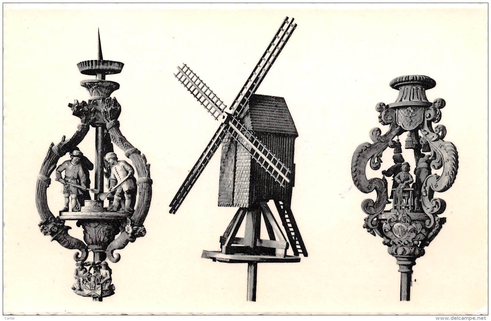 GAND - Musée De La Byloke - Torchères De La Corporation Des Mesureurs De Grains, ... - Gent