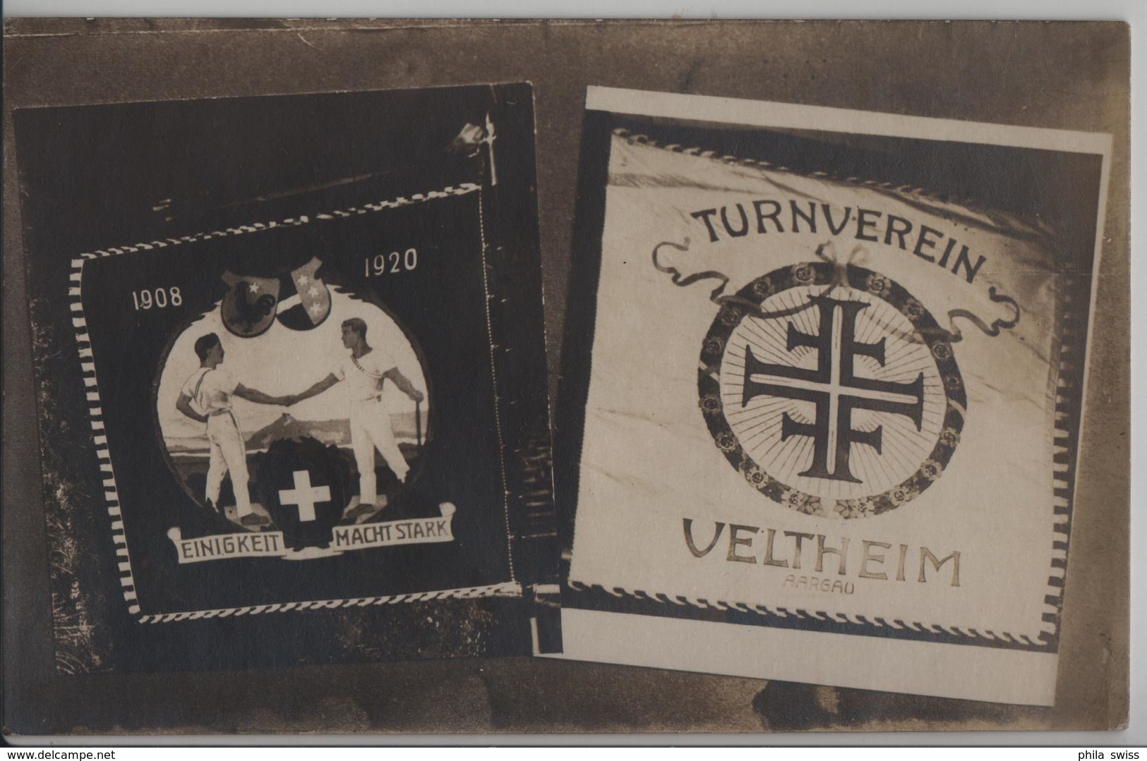 Turnverein Veltheim Aargau - Einigkeit Macht Stark 1908-1920 - Other & Unclassified