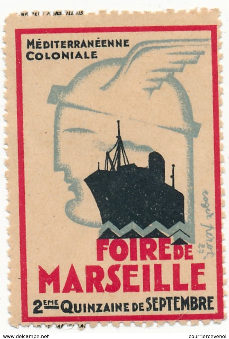 FRANCE - 2 Vignettes "Foire De Marseille" - Autres & Non Classés