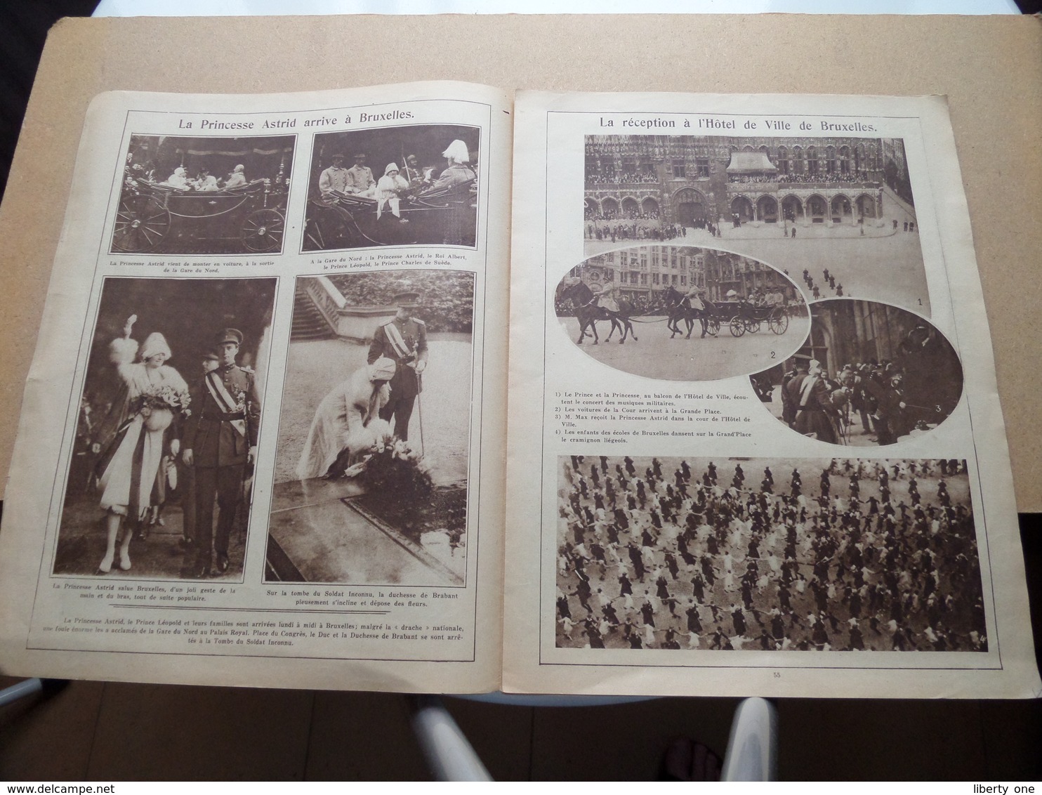 VOIR & LIRE Revue Universelle 1re Année N° 4 - 13 Nov 1926 ( Mariage De LL. AA. RR. à Bruxelles ) Brabant ! - Sonstige & Ohne Zuordnung