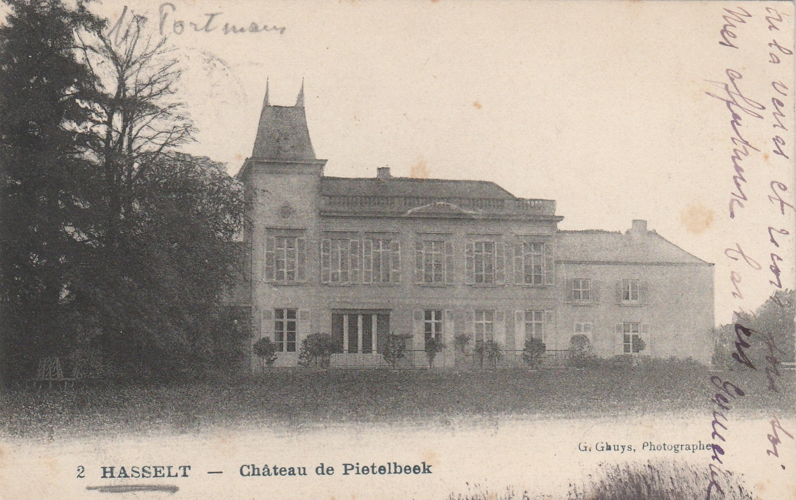 HASSELT ,  Château De PIETELBEEK  ,Het Kasteel - Hasselt