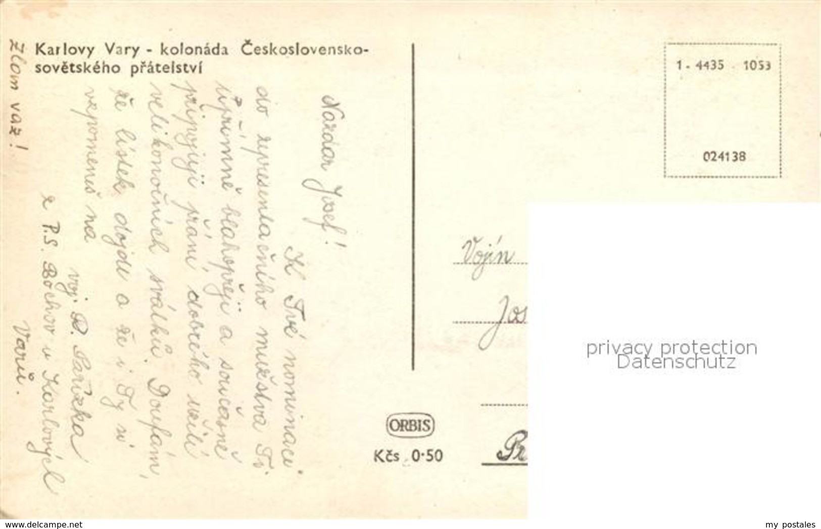 43149223 Karlovy Vary Kolonada Ceskoslovensko Sovetskeho Pratelstvi - Schneeberg