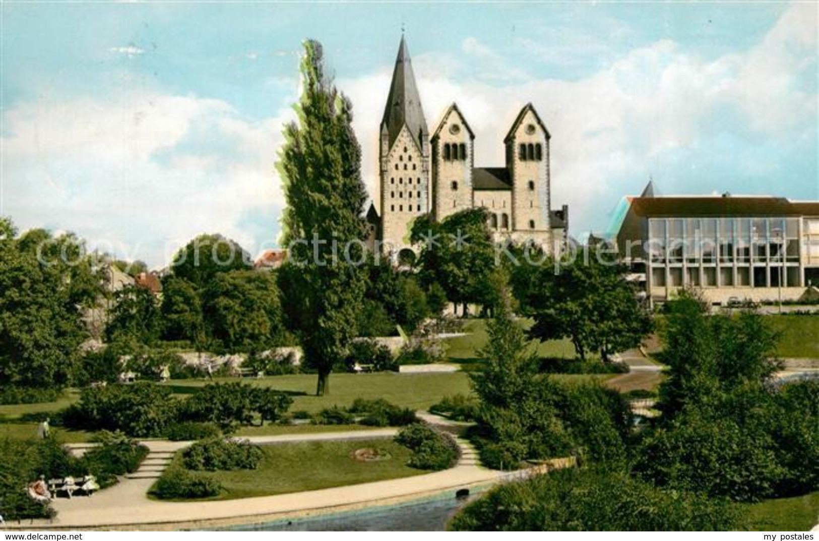 73150258 Paderborn Padequellgebiet Kirche Paderborn - Paderborn