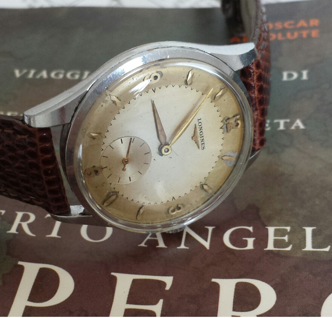 Longines Cal. 1268z. Quadrante Bitonale Cassa In Acciaio 100%  Originale - Watches: Top-of-the-Line