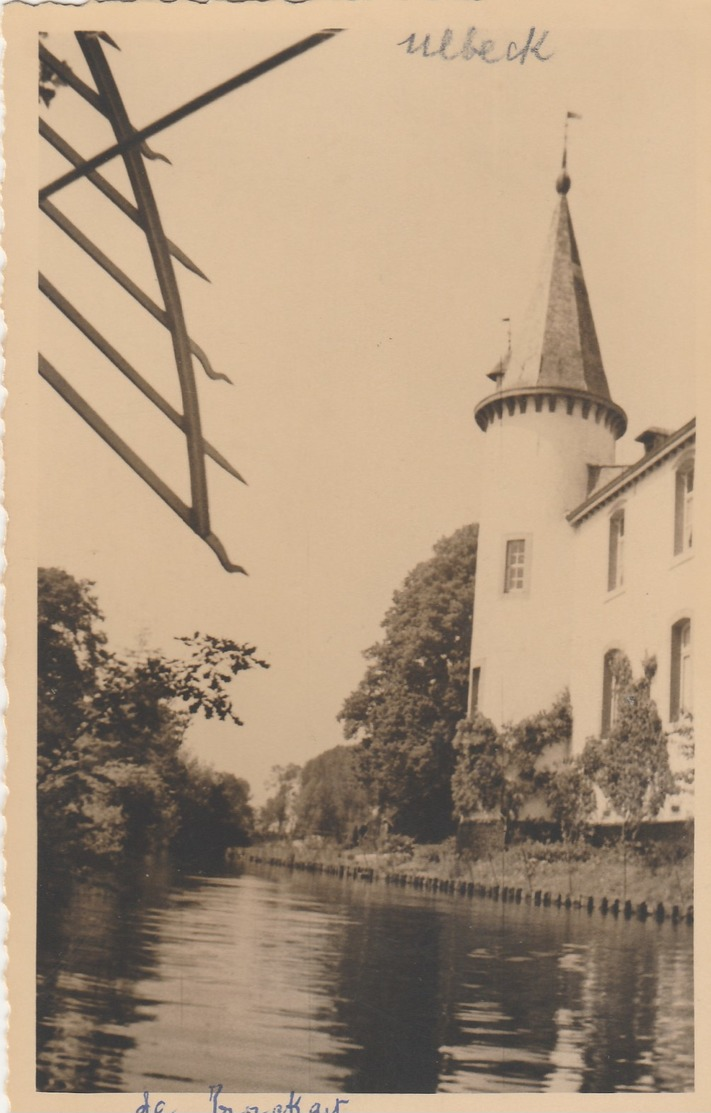 Ulbeek ,Chateau De Trockart  , Het  Kasteel ( Hasselt, Alken) Fotokaart - Wellen