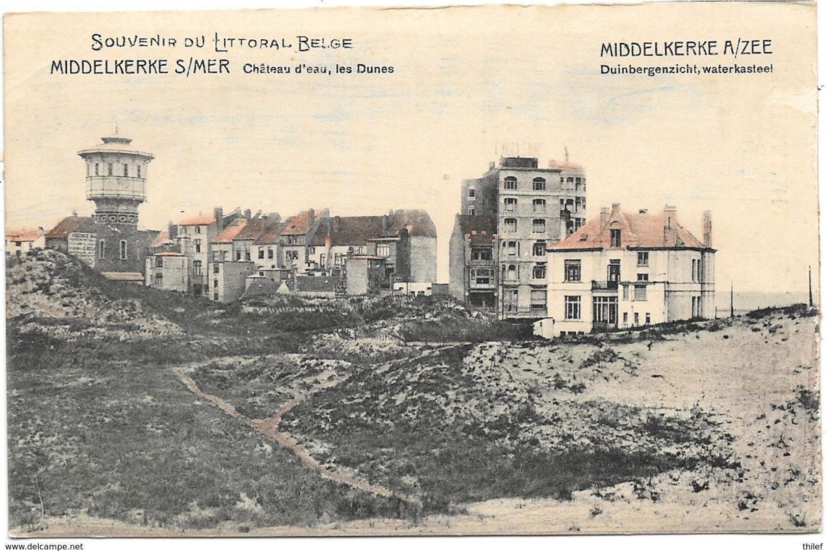 Middelkerke-sur-Mer NA40: Château D'eau, Les Dunes - Middelkerke