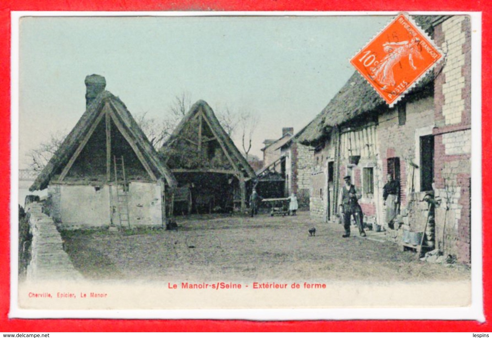 27 - Le MANOIR Sur SEINE --  Extérieur De Ferme - Le Manoir