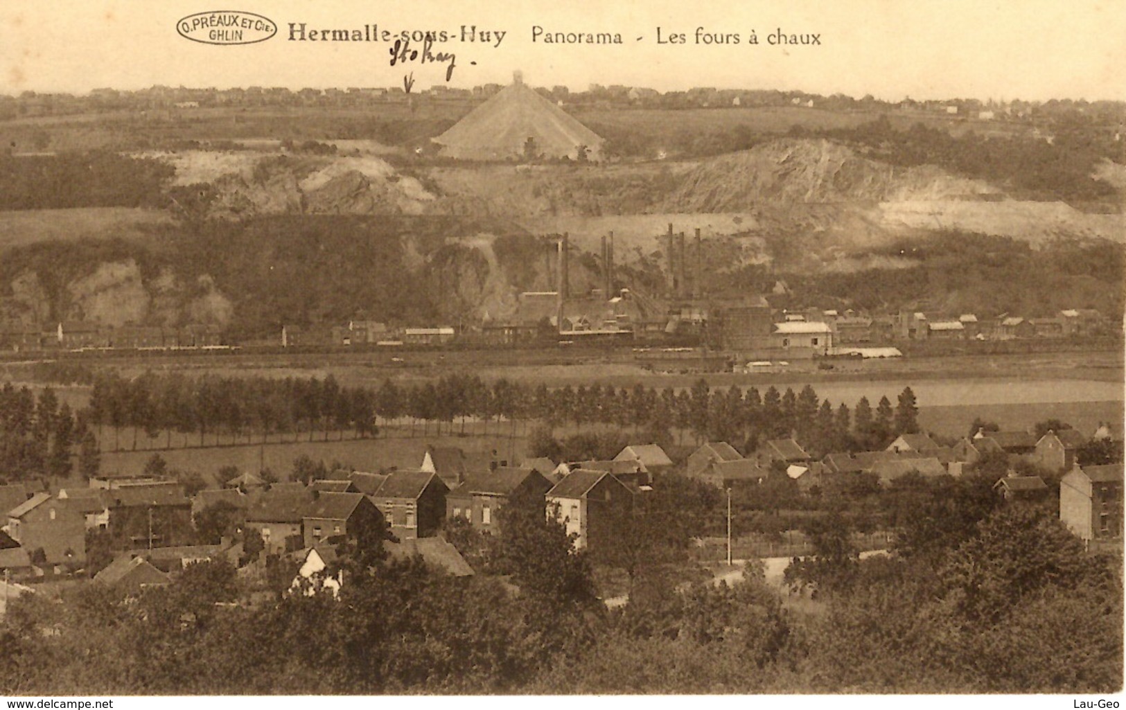 Hermalle -sous- Huy (Engis). Panorama - Les Fours-à-chaux. Industrie - Engis