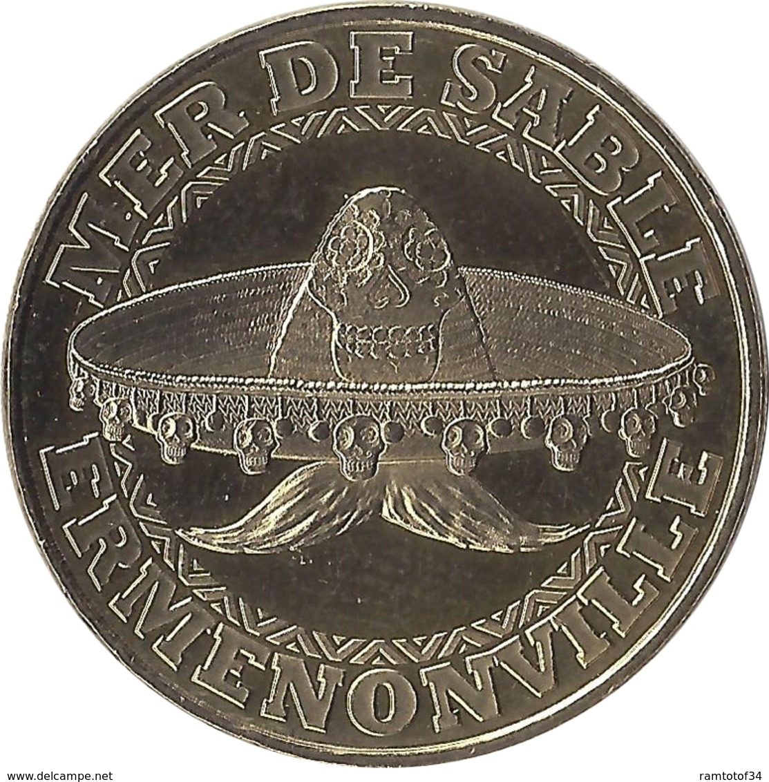 2018 MDP151 - LA MER DE SABLE 6 - Sombrero / MONNAIE DE PARIS - 2018