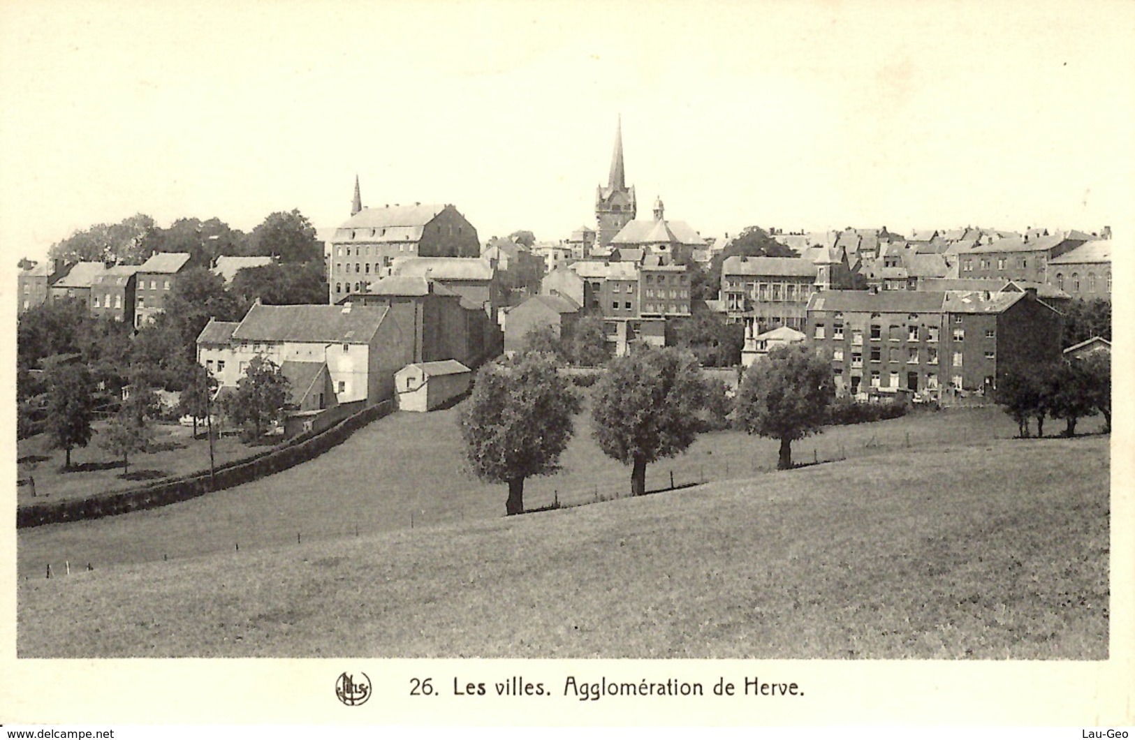 Les Villes. Agglomération De Herve. Collection Les Paysages De Herve 5ème Série. - Herve