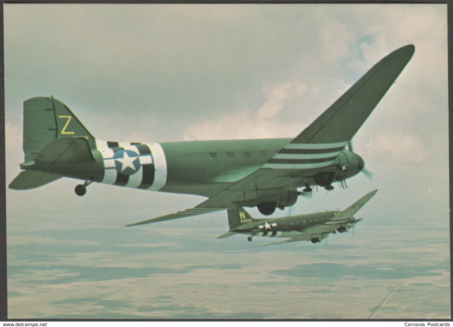 Douglas C-47 Skytrain/Sky Trooper - After The Battle Postcard - 1939-1945: 2de Wereldoorlog