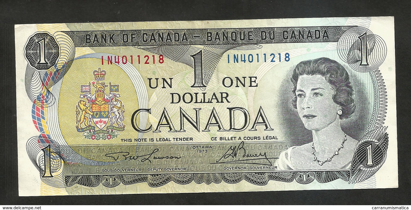 Banque Du CANADA / Bank Of CANADA - One DOLLAR (OTTAWA 1973) - Canada