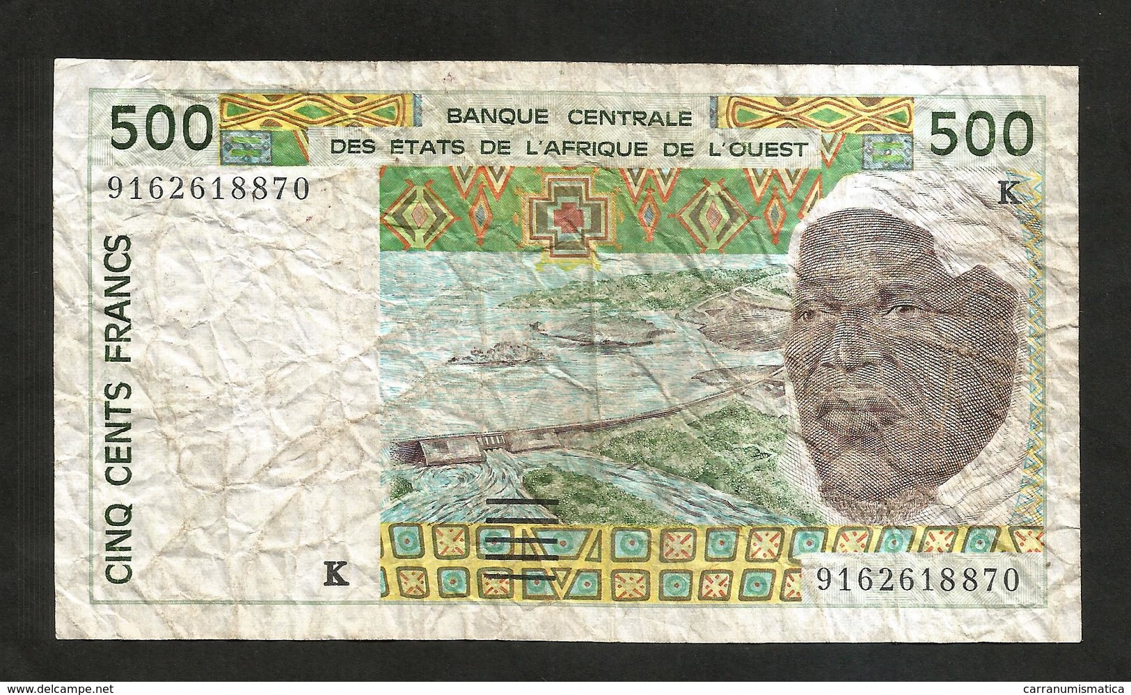 AFRICA - BANQUE CENTRALE Des ETATS De L' AFRIQUE De L'OUEST - 500 FRANCS (1997) - Other - Africa