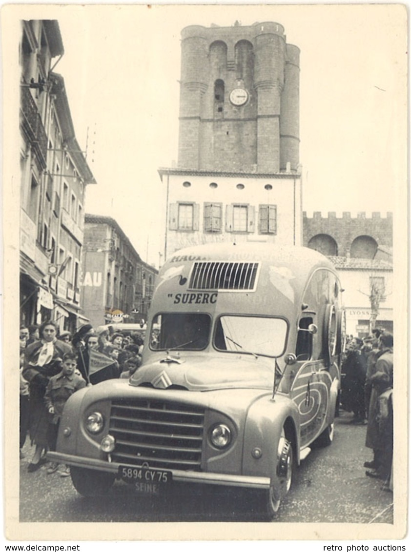 B Photo Voiture Publicitaire Citroën ( Photographe Perpignan ) - Religion & Esotérisme