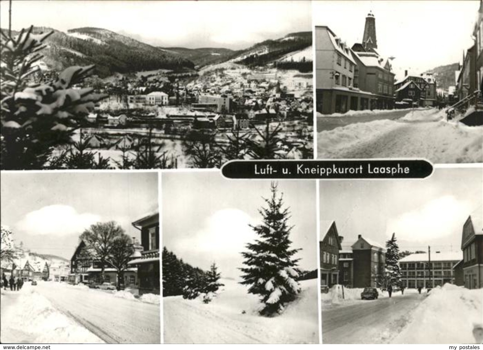 41273749 Laasphe Winterimpressionen Luft  Und Kneippkurort Laasphe Amtshausen - Bad Laasphe