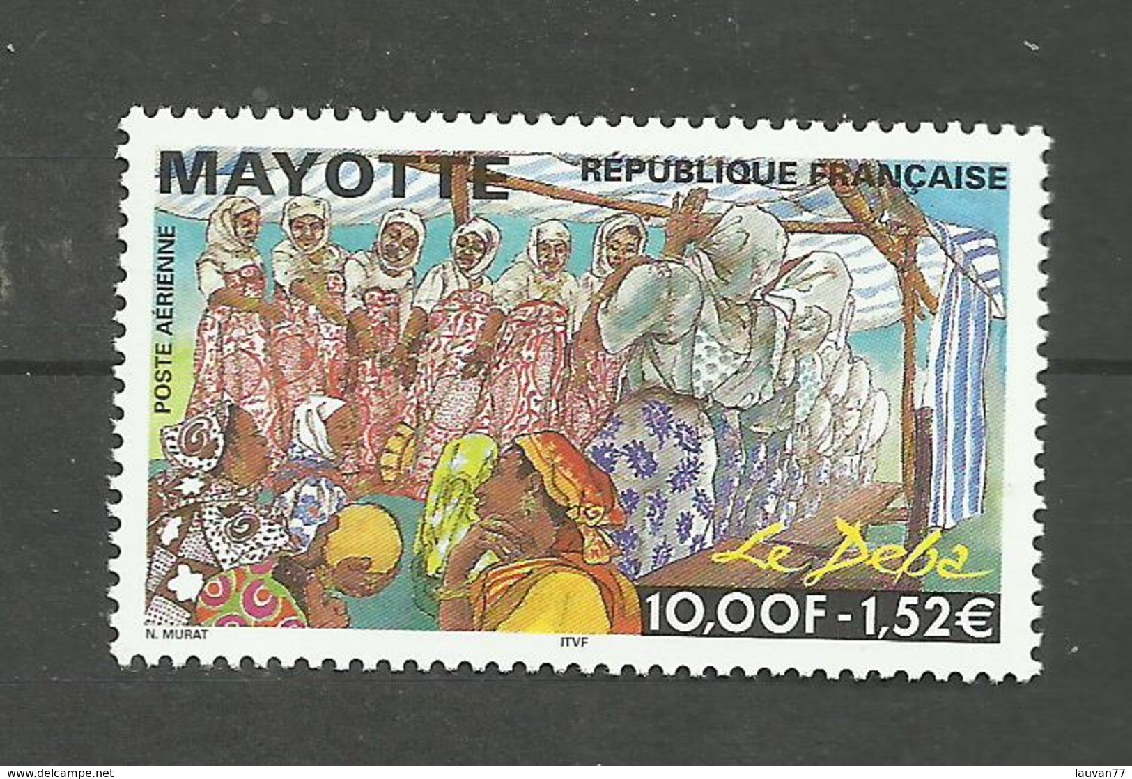 Mayotte Poste Aérienne N°4 Neuf** Cote 6.50 Euros - Airmail
