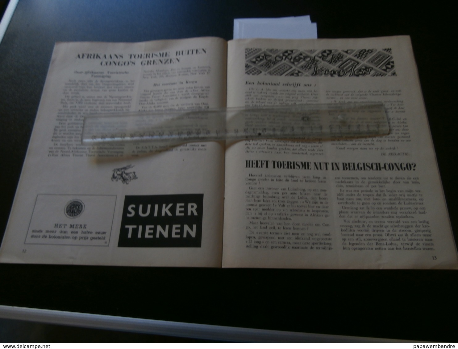 Touring Club Belgisch Congo 9 (30/11/1954) : Kiubo, Vista, Noord-Afrika, R Ravon - Other & Unclassified