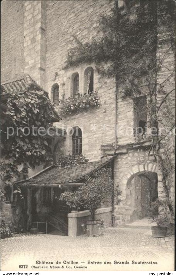 11754794 Chillon Chateau De Chillon Entree Des Grands Souterrains Montreux - Mon