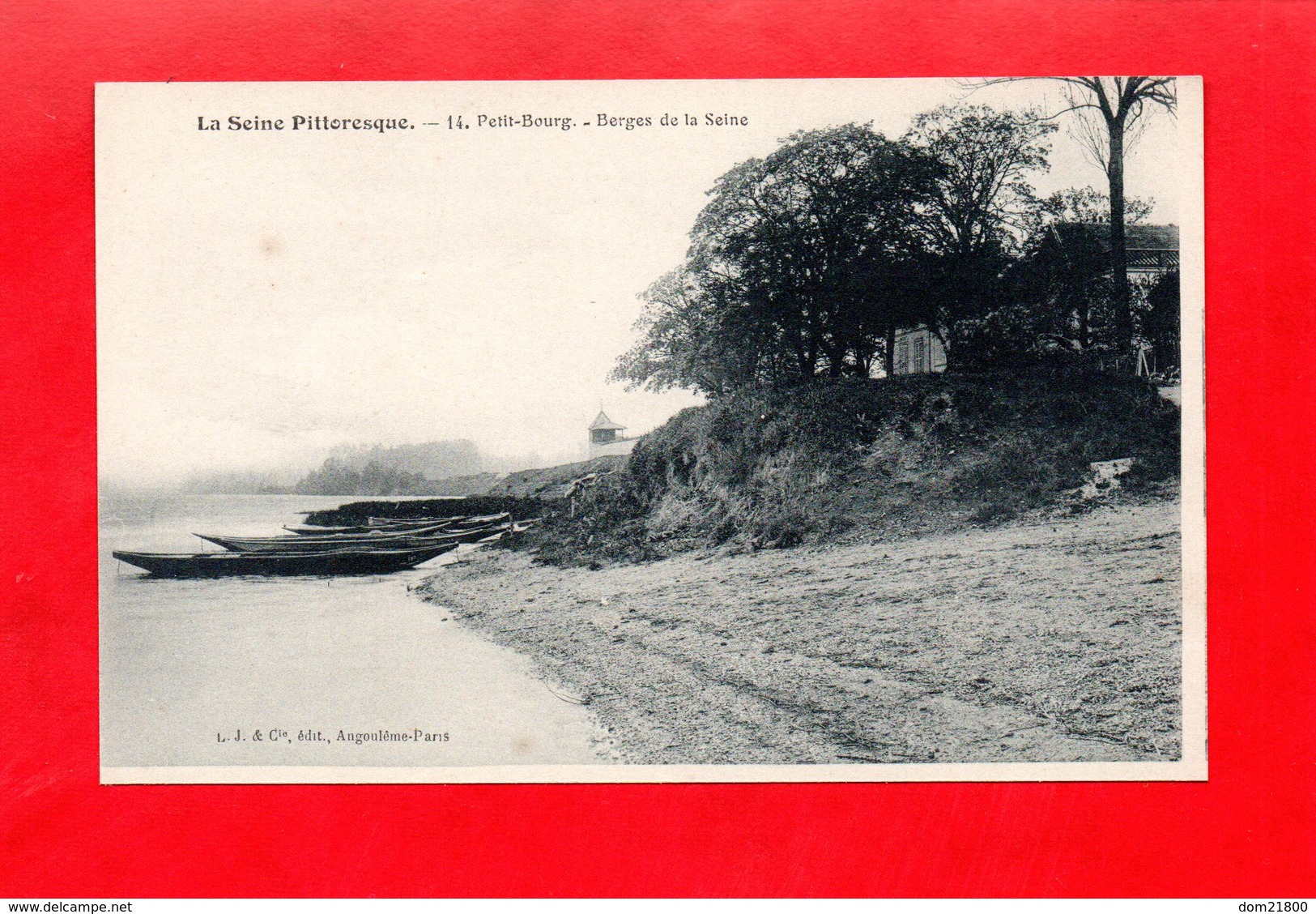 91-  Évry - Petit Bourg : Les Berges De La Seine, Cpa - Evry