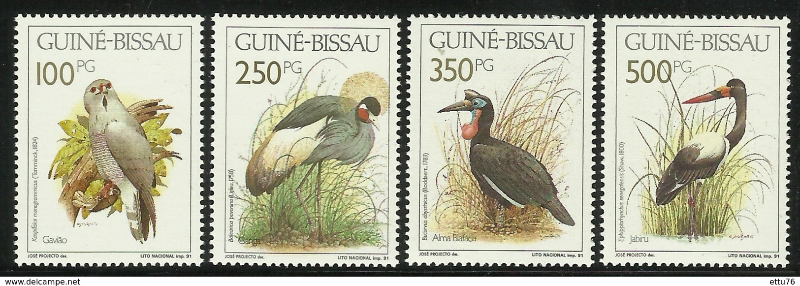 GUINEA-BISSAU  1991 BIRDS  SET  MNH - Other & Unclassified