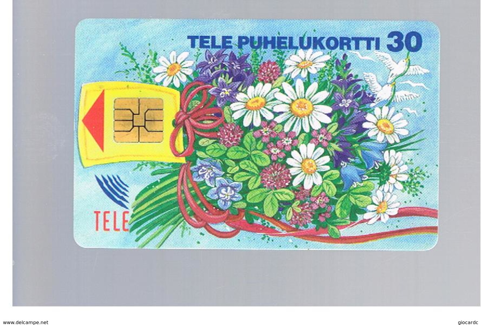 FINLANDIA (FINLAND) -  1994 BOUQUET FLOWERS                                             - USED - RIF. 10807 - Fiori