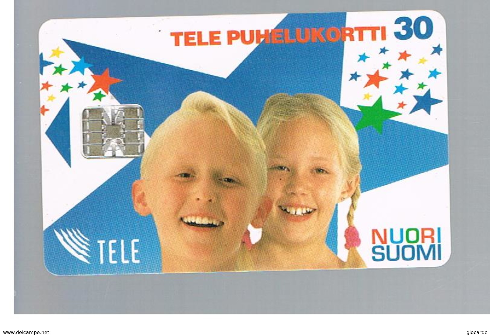 FINLANDIA (FINLAND) -  1995   NUORI SUOMI, GIRL AND BOY       - USED - RIF. 10810 - Sport