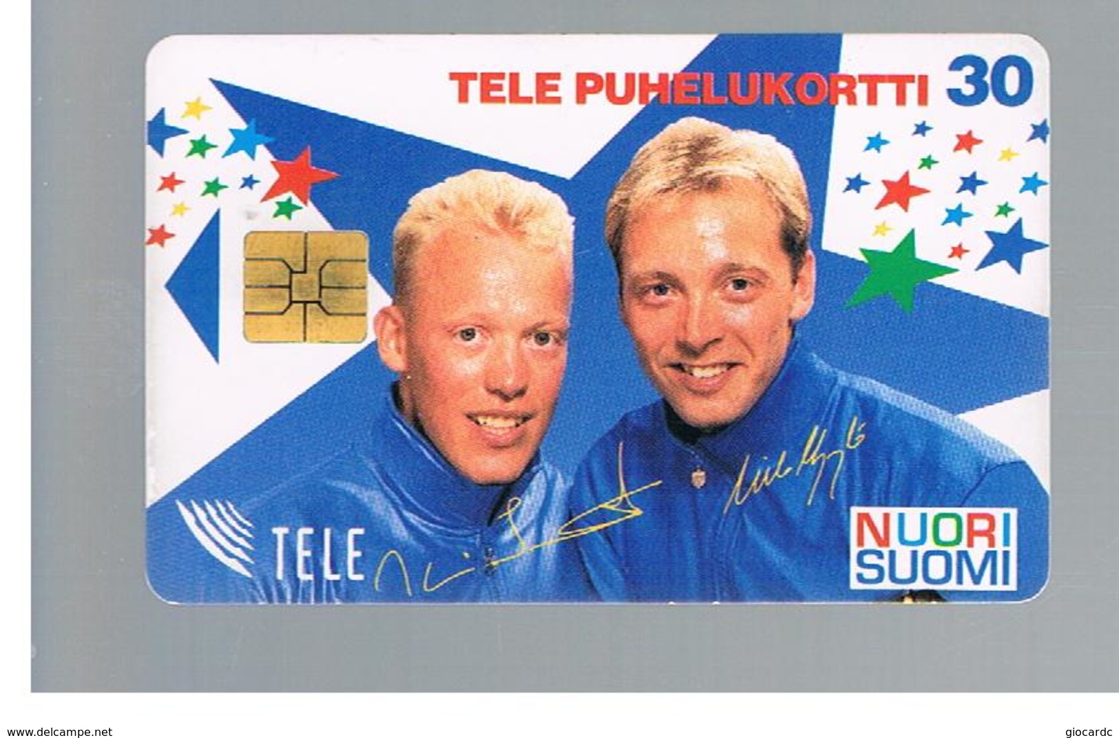 FINLANDIA (FINLAND) -  1995   NUORI SUOMI, SKIERS       - USED - RIF. 10810 - Sport