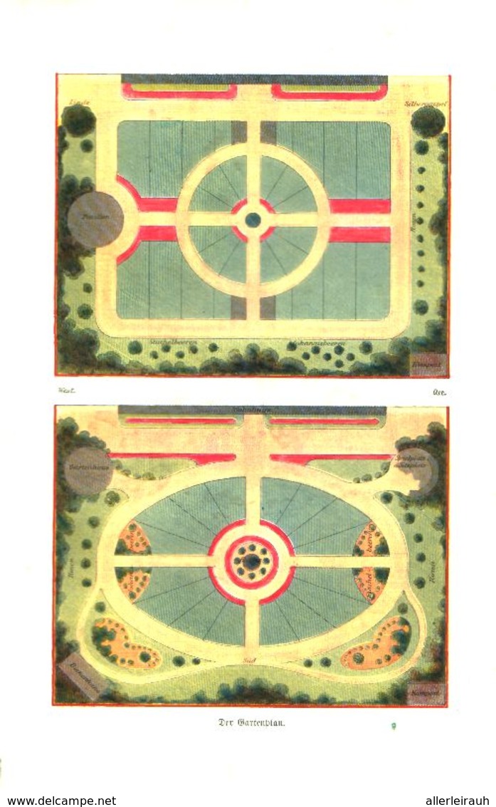 Der Ziergarten Am Hause/ Artikel, Entnommen Aus Kalender / 1907 - Packages