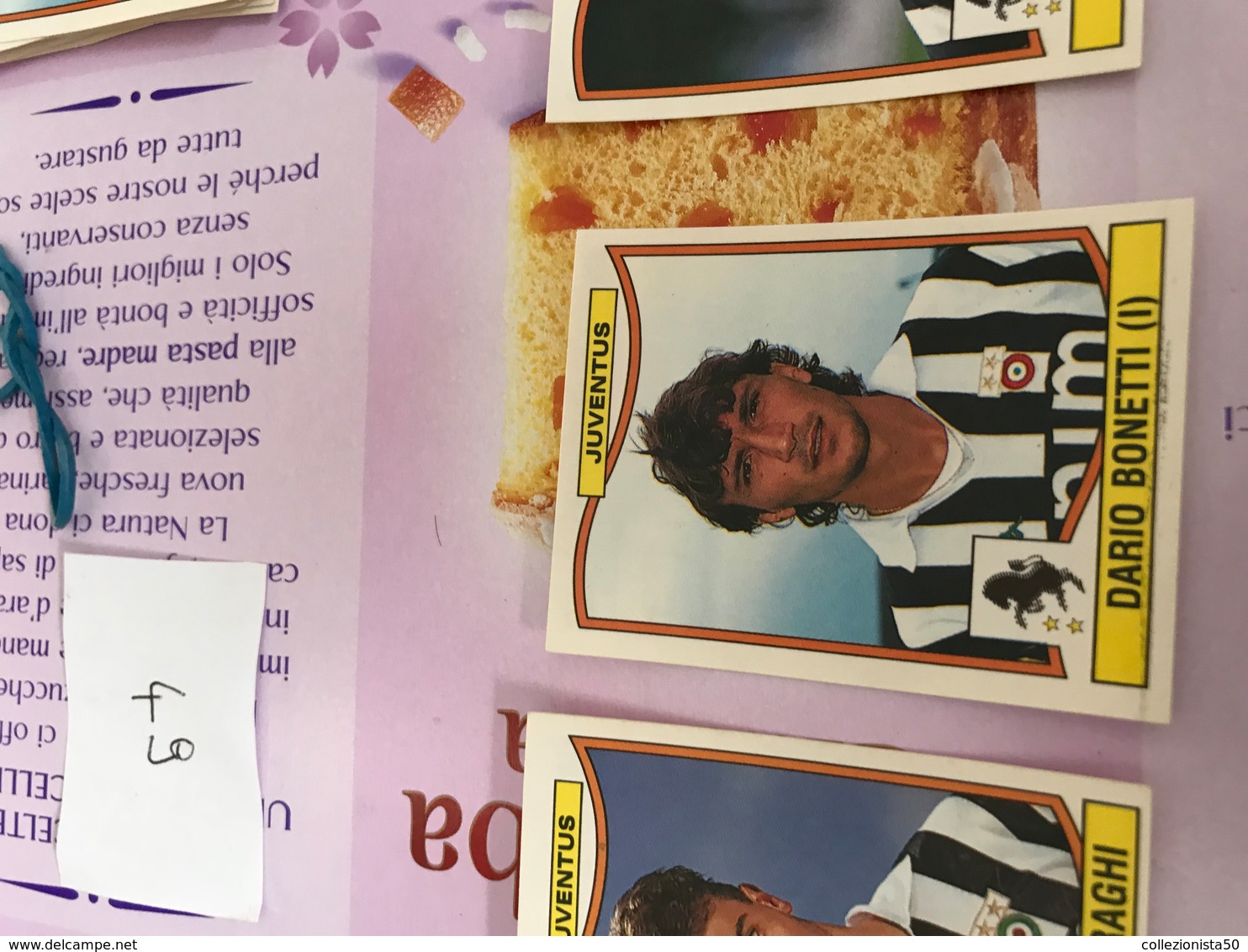 Panini Calciatori JUVENTUS BONETTI - Altri & Non Classificati