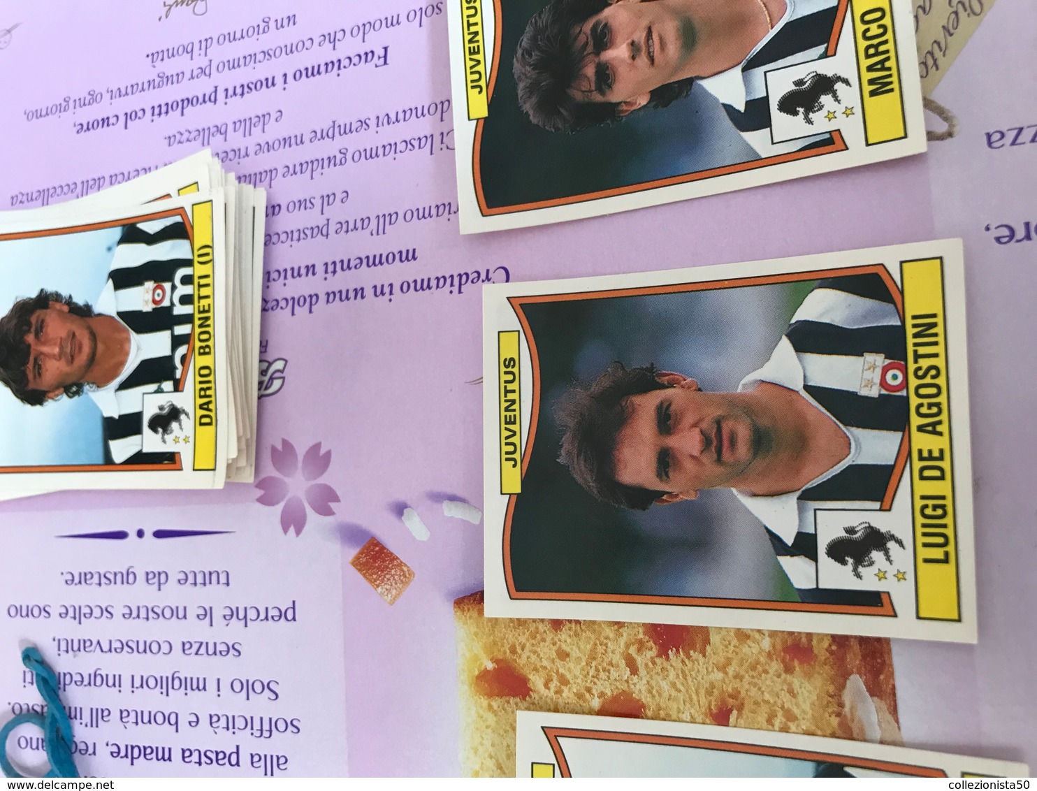 Panini Calciatori JUVENTUS DE AGOSTINI - Altri & Non Classificati