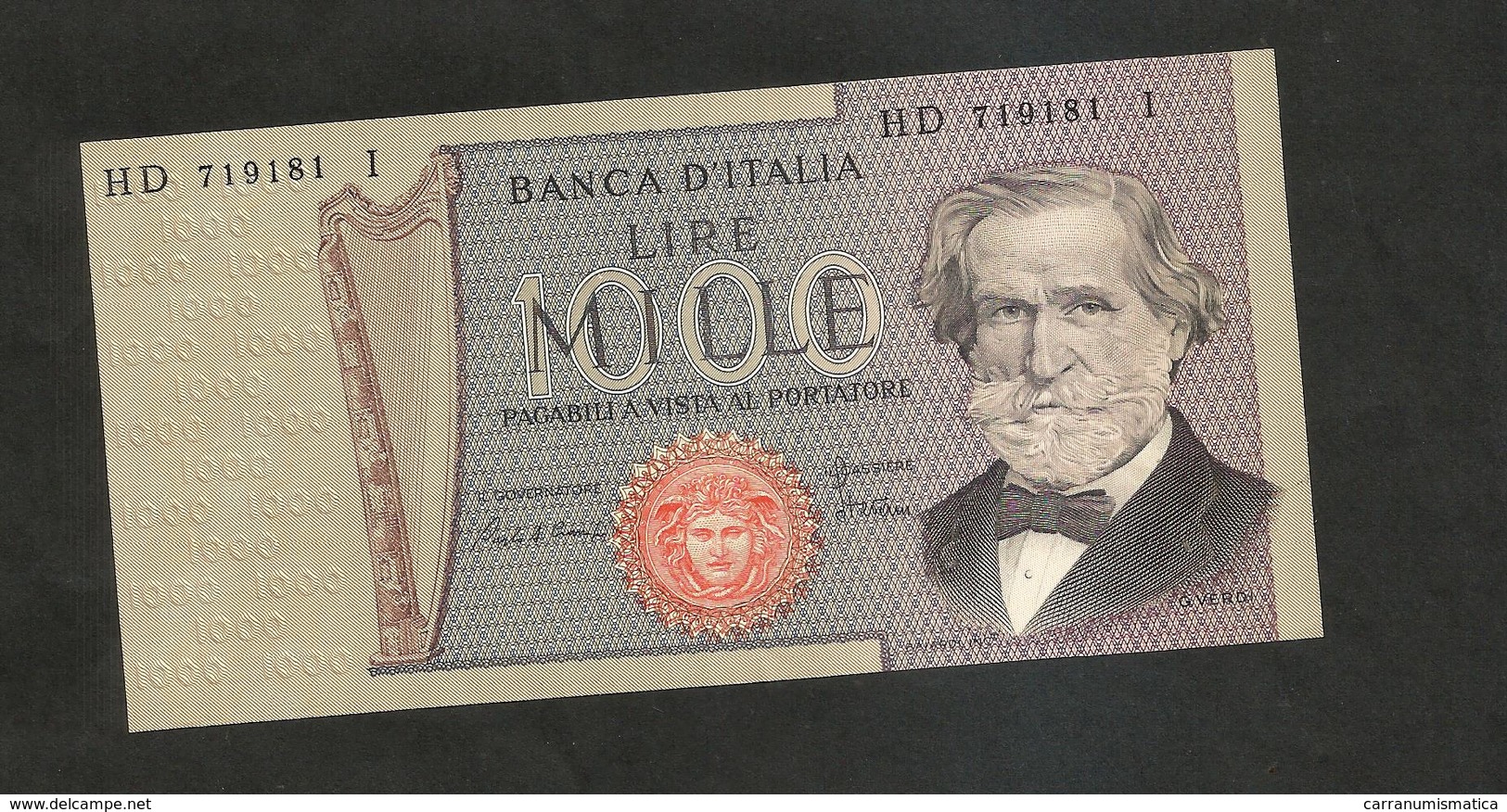 REPUBBLICA ITALIANA  - 1000 Lire - VERDI II° Tipo - (06/09/1980 - Firme:  Ciampi / Stevani) - 1000 Lire