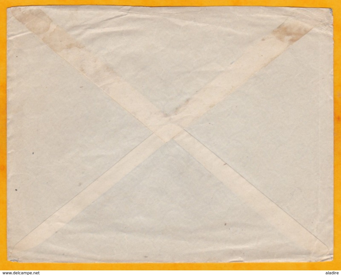 1924 - 1927 - Enveloppe De Djibouti, C. F Somalis Vers New York, USA - YT 117: 1f25 Sur 1 F Seul - Covers & Documents