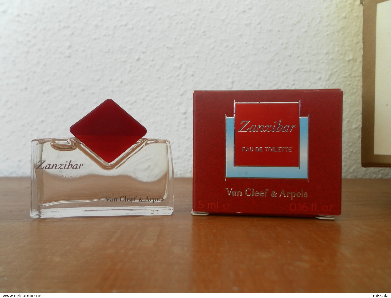 ACHAT IMMEDIAT;;;;MINIATURE ZANZIBAR DE VANCLEEF & ARPELS 5 ML EAU DE TOILETTE - Miniatures Men's Fragrances (in Box)