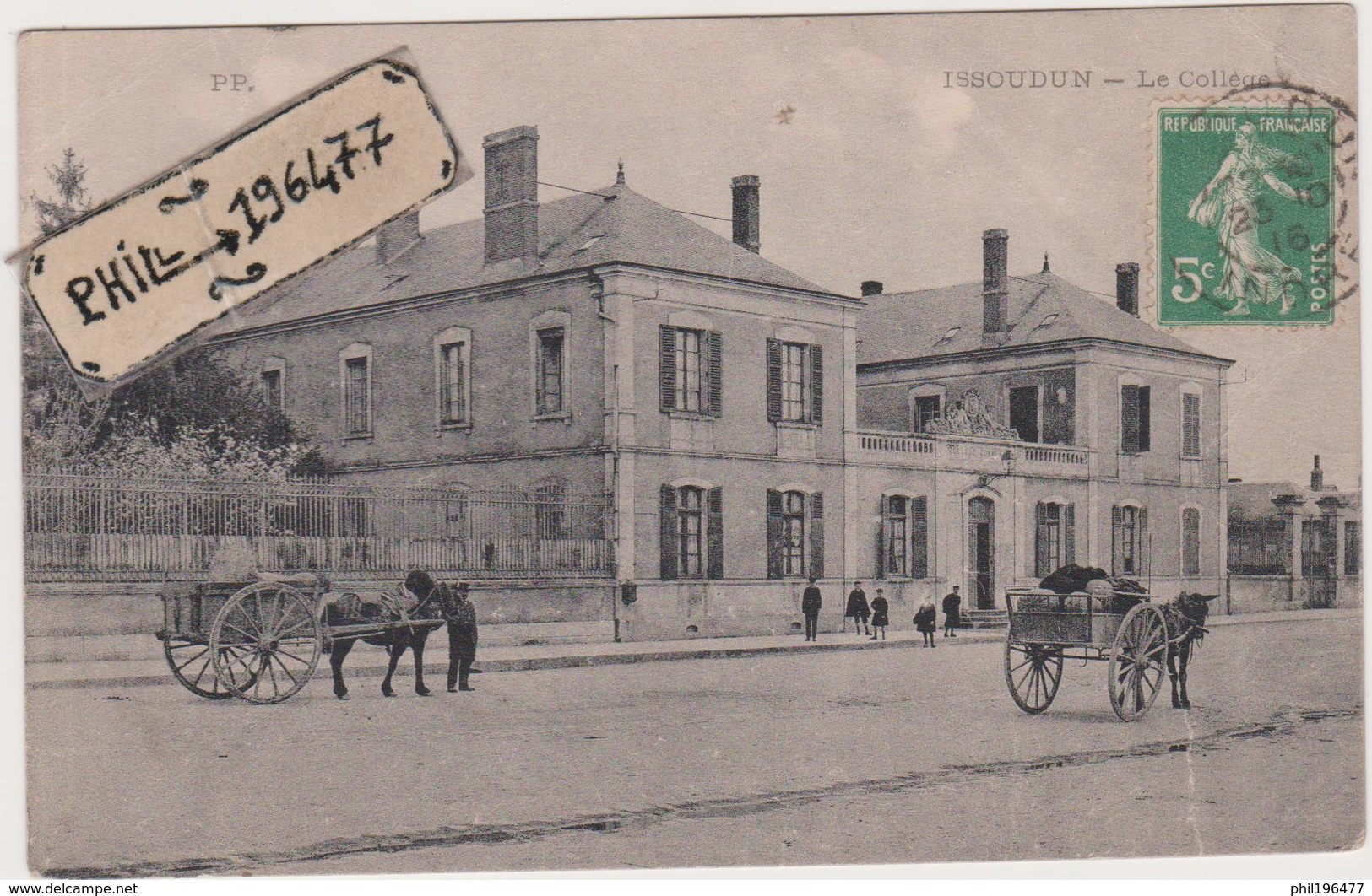 36 Issoudun - Cpa / Le Collège. - Issoudun