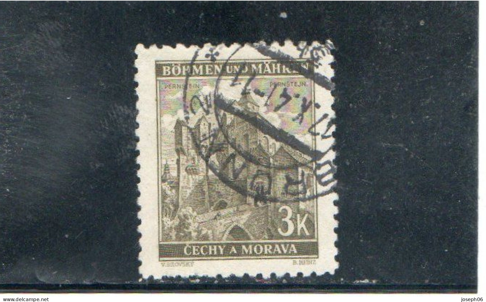 BOHEME & MORAVIE  1940-41  Y.T. N° 41  à  60  Incomplet  Oblitéré - Used Stamps