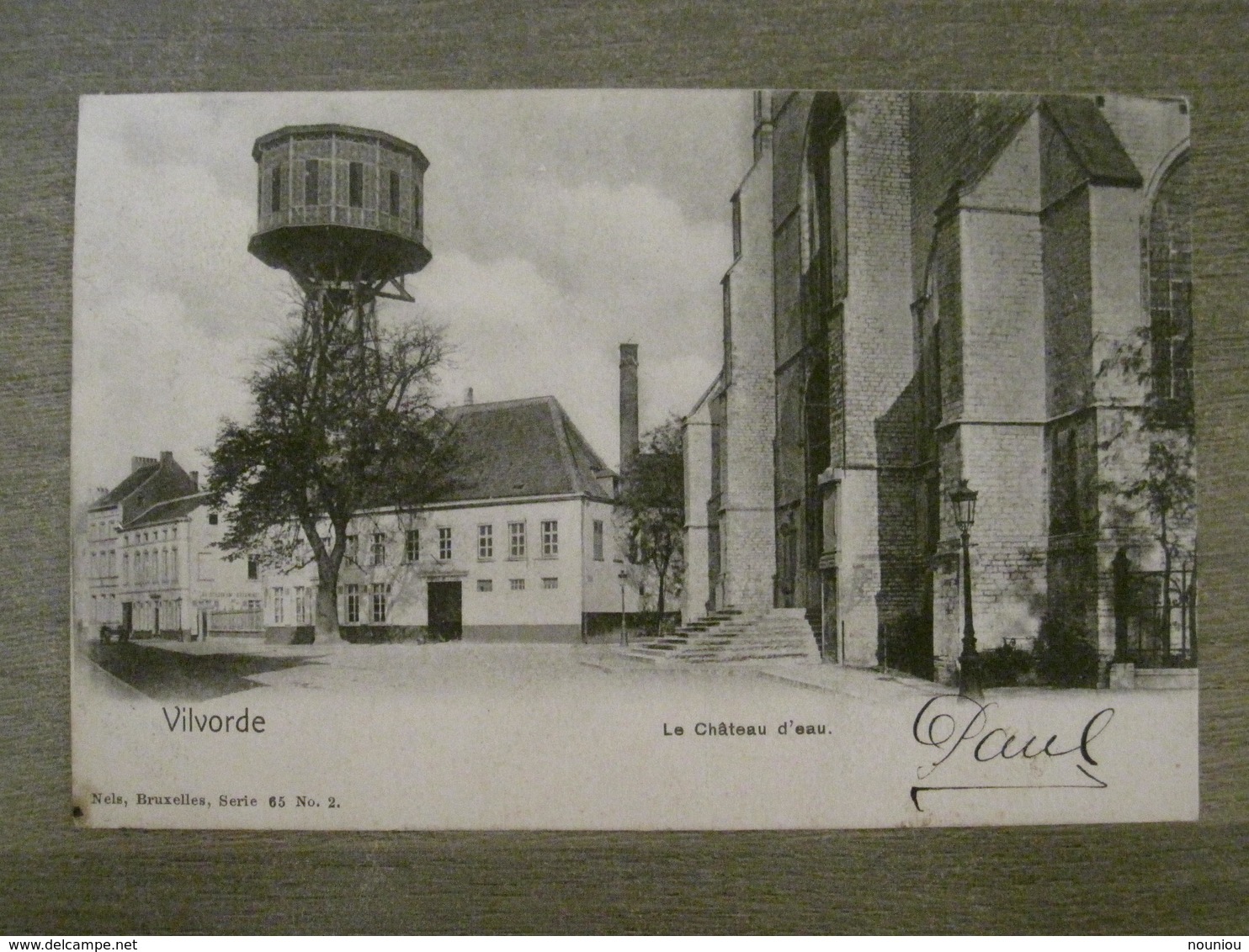 Cpa Vilvorde Vilvoorde - Le Château D'eau - Nels Bruxelles Série 65 No 2 - Vilvoorde